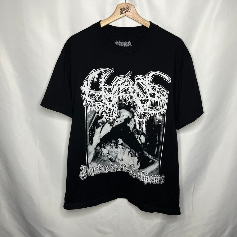 Ken Carson YVL Opium Playboi Carti Antagonist A Great Chaos Tour Merch Tee L